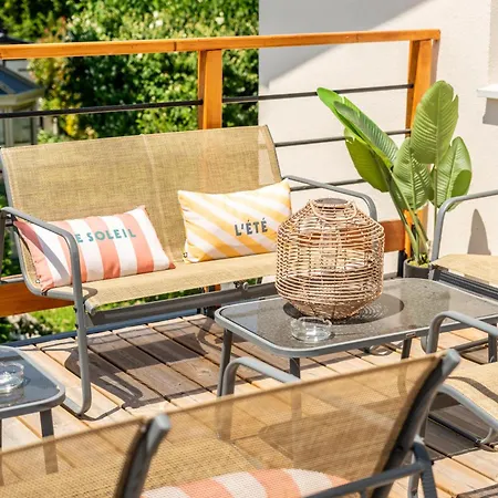 Feriehus Maison Parking Gratuit 4 Terrasse Climatisation Petanque Jeux *